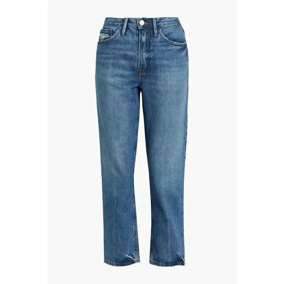 ✨FRAMELe Piper high-rise straight-leg sz 30 jeans✨